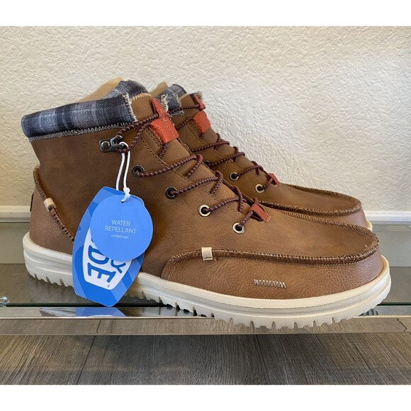 Hey Dude Other - Hey Dude Mens Bradley Classic Ankle Boots US 15 EU 48 Cognac Water Resistant